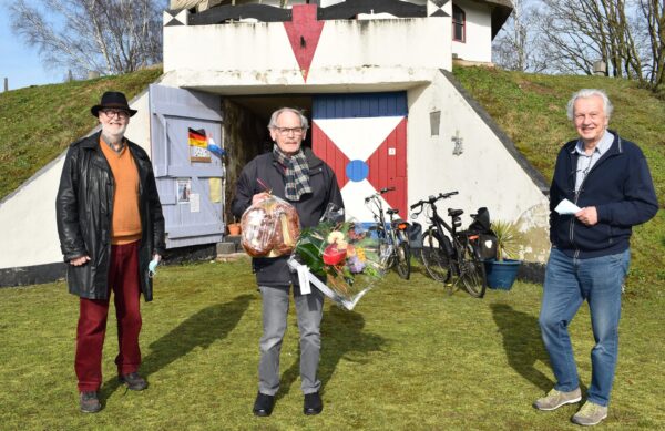 Molenstichting Gennep bedankt 80-jarige Harry Kaak